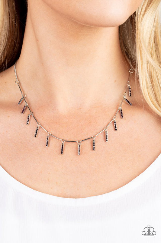 ​Metro Muse - Purple - Paparazzi Necklace Image