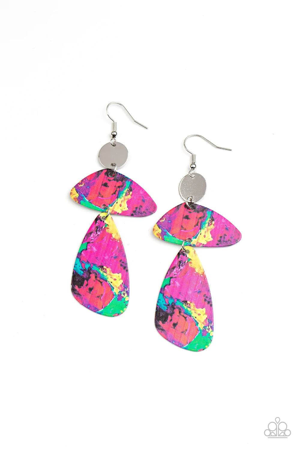 Pendientes Paparazzi ~ SWATCH Me Now - Multicolor