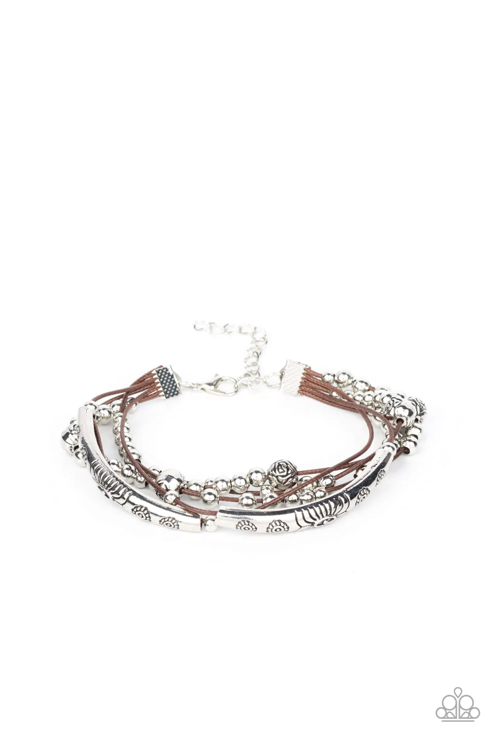 Paparazzi Bracelet ~ Wanderlust Wanderess - Brown