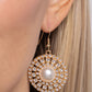 ​Century Classic - Gold - Paparazzi Earring Image