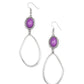 Adventurous Allure - Purple - Paparazzi Earring Image