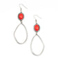 Adventurous Allure - Red - Paparazzi Earring Image