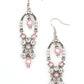 Back In The Spotlight - Pink - Paparazzi Earring Image