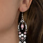 Back In The Spotlight - Pink - Paparazzi Earring Image