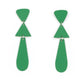 ​Retro Redux - Green - Paparazzi Earring Image