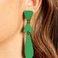 ​Retro Redux - Green - Paparazzi Earring Image