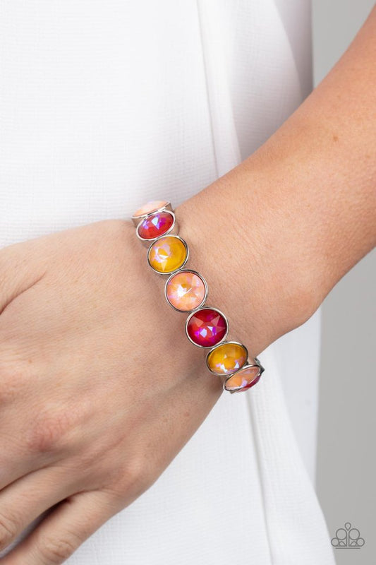 ​Radiant on Repeat - Orange - Paparazzi Bracelet Image