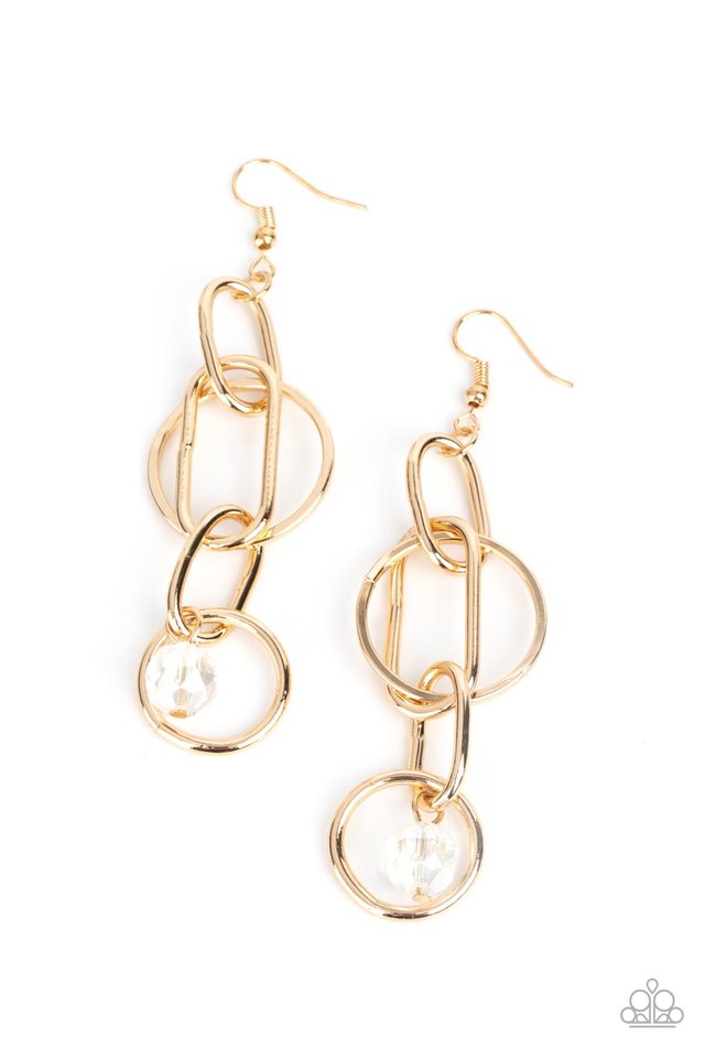 Paparazzi Earring ~ Park Avenue Princess - Gold – Paparazzi