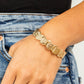 ​Urban Stackyard - Gold - Paparazzi Bracelet Image