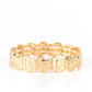 ​Urban Stackyard - Gold - Paparazzi Bracelet Image