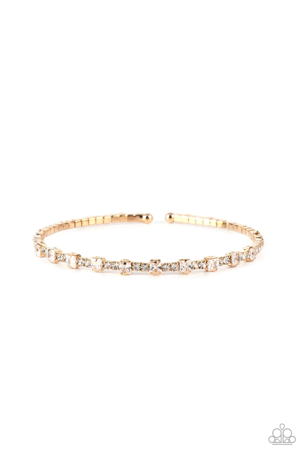 Pulsera Paparazzi ~ Timelessly Tiny - Oro