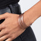 ​Tantalizingly Tiered - Copper - Paparazzi Bracelet Image