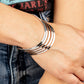 ​Tantalizingly Tiered - Silver - Paparazzi Bracelet Image