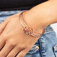 Rosy Repose - Copper - Paparazzi Bracelet Image