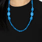 Tropical Tourist - Blue - Paparazzi Necklace Image