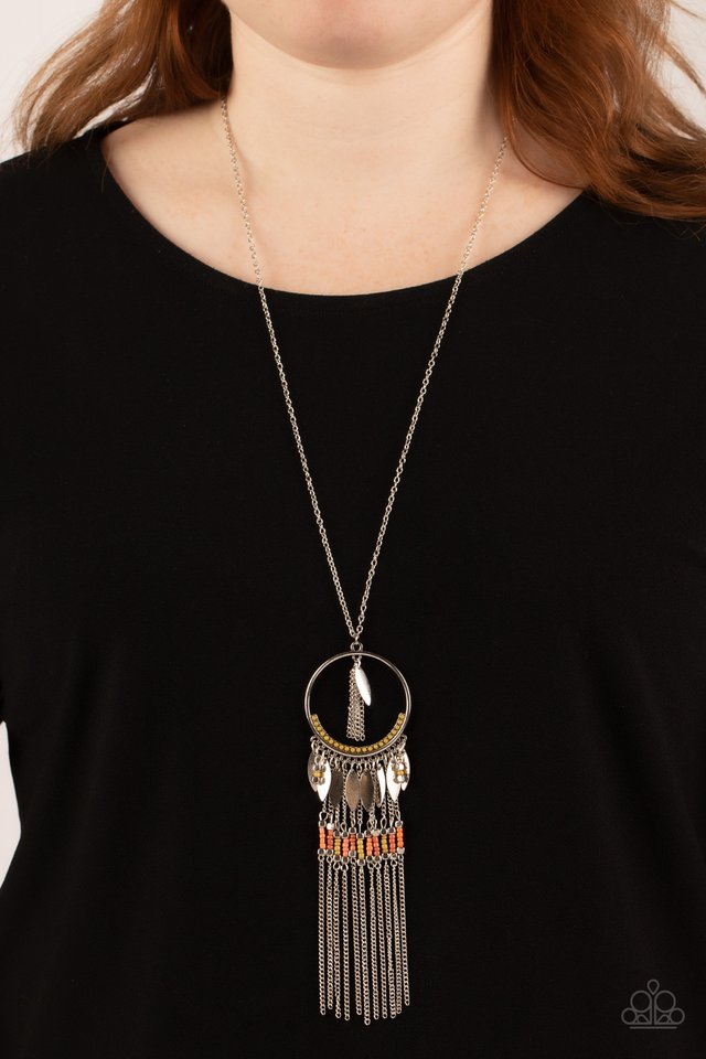 ​Dancing Dreamcatcher - Multi - Paparazzi Necklace Image