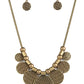 Indigenously Urban - Brass - Paparazzi Necklace Image