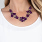 Botanical Banquet - Purple - Paparazzi Necklace Image