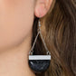 ​Mesa Mezzanine - Black - Paparazzi Earring Image