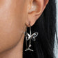 ​Full Out Flutter - Pink - Paparazzi Earring Image