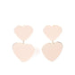 Cowgirl Crush - Rose Gold - Paparazzi Earring Image