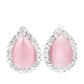 ​Downright Demure - Pink - Paparazzi Earring Image