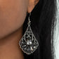 ​Exemplary Elegance - Silver - Paparazzi Earring Image