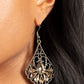 ​Exemplary Elegance - Brown - Paparazzi Earring Image