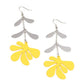 ​Palm Beach Bonanza - Yellow - Paparazzi Earring Image