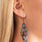 ​Thrift Shop Twinkle - Black - Paparazzi Earring Image