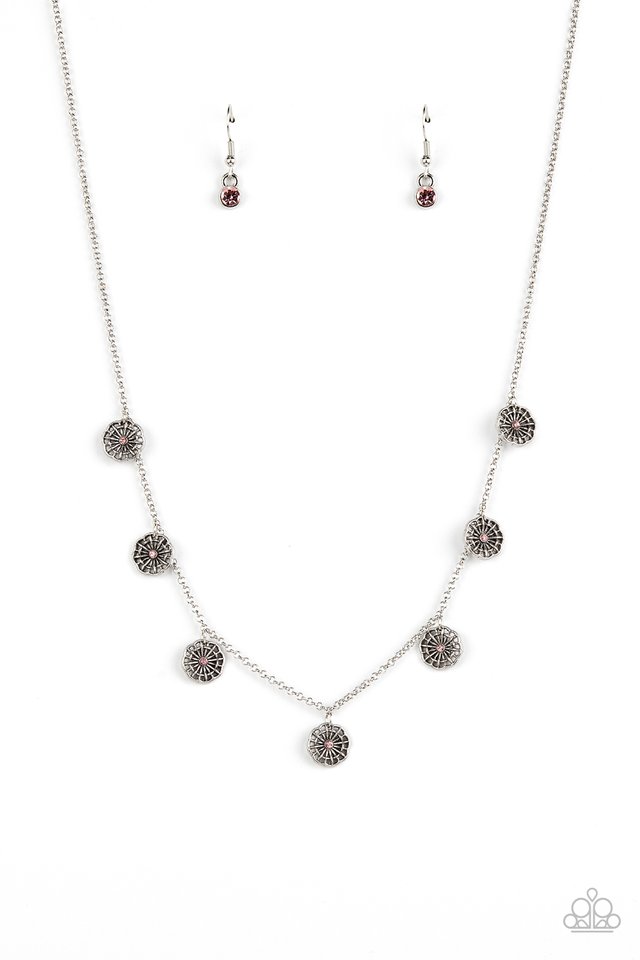 ​Prairie Perennial - Pink - Paparazzi Necklace Image