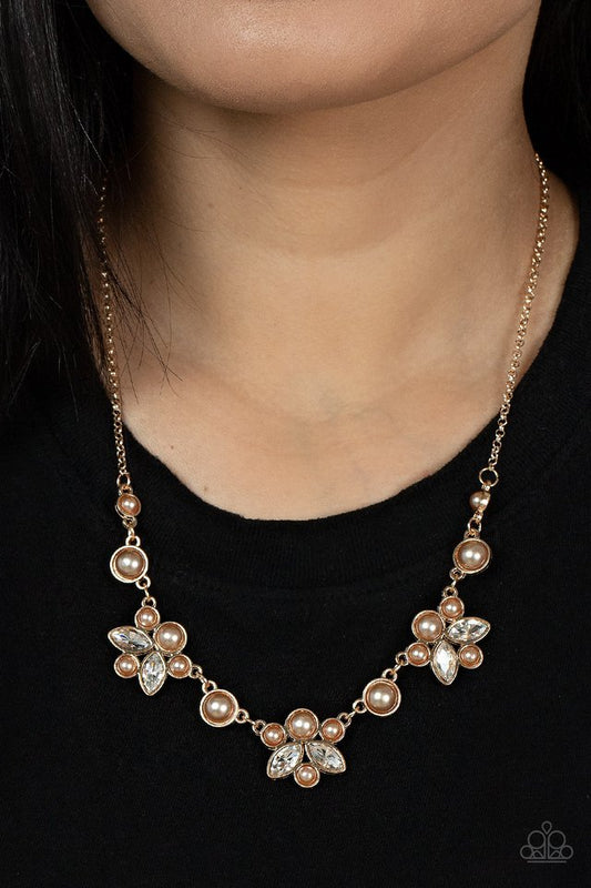 Royally Ever After - Brown - Paparazzi Necklace Image