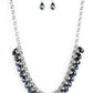 ​Metro Monarchy - Blue - Paparazzi Necklace Image