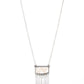 Plateau Pioneer - White - Paparazzi Necklace Image