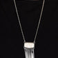 Plateau Pioneer - White - Paparazzi Necklace Image