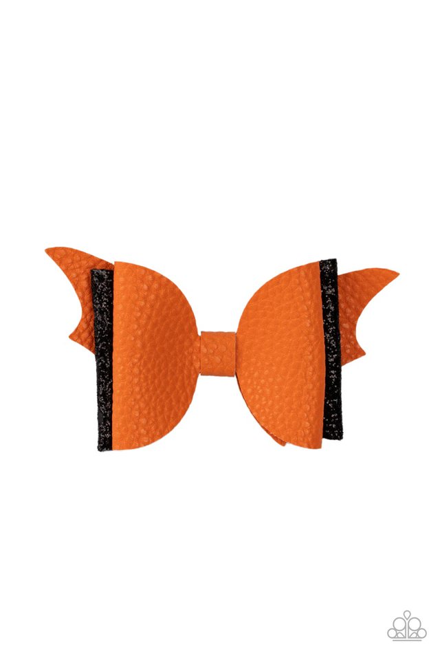 ​SPOOK-taculer, SPOOK-taculer - Orange - Paparazzi Hair Accessories Image