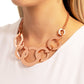 ​Uptown Links - Copper - Paparazzi Necklace Image