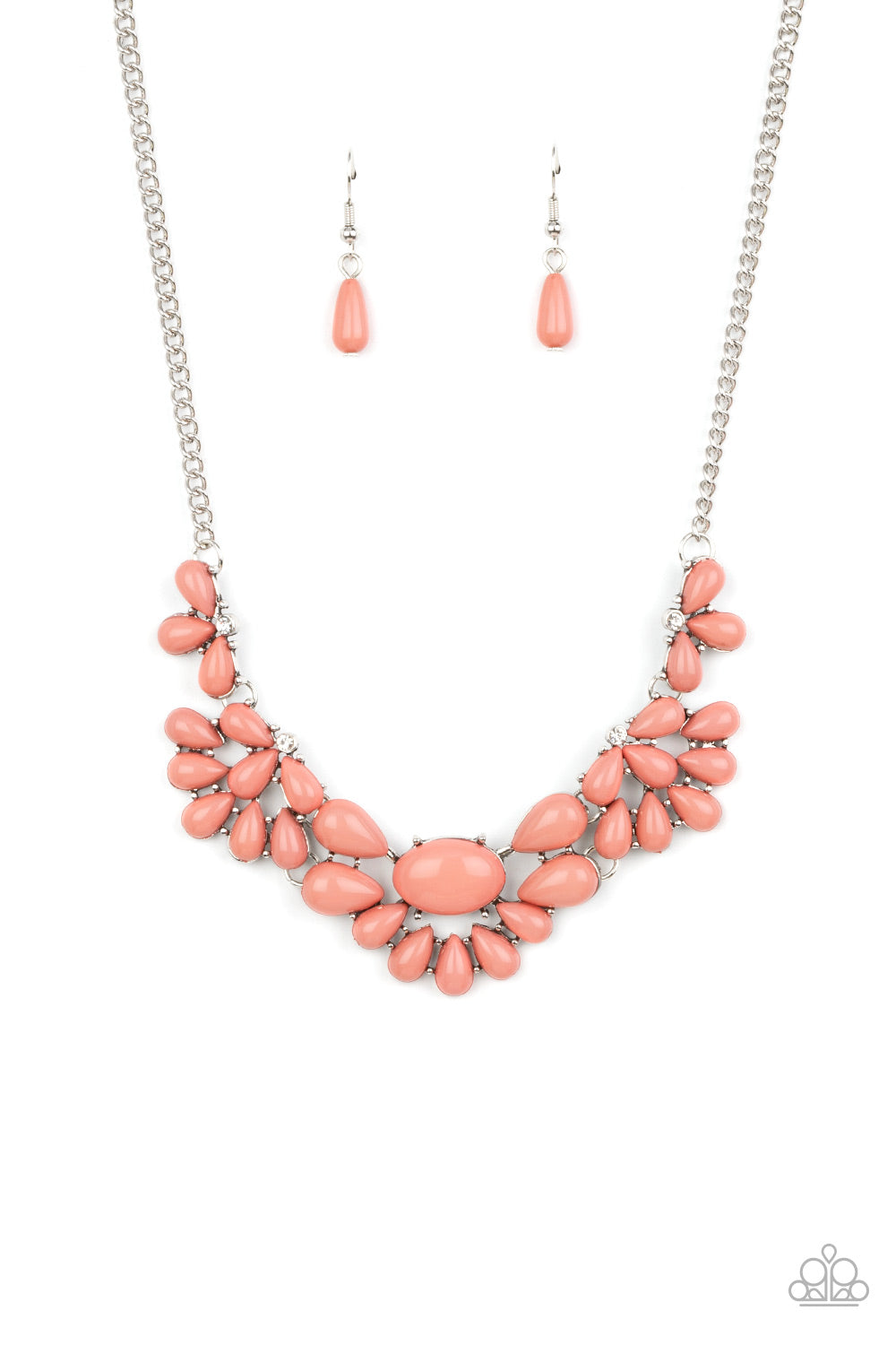 Pink on sale paparazzi necklace