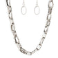 Motley In Motion - Silver - Paparazzi Necklace Image