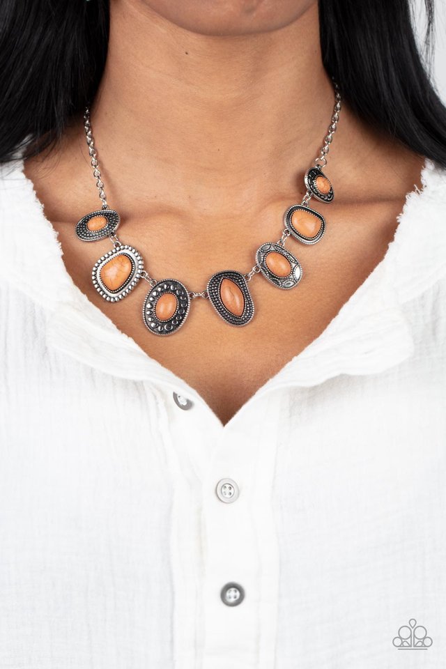 ​Albuquerque Artisan - Brown - Paparazzi Necklace Image