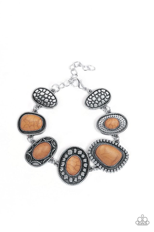 ​Taos Trendsetter - Brown - Paparazzi Bracelet Image