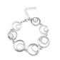 Date Night Drama - White - Paparazzi Bracelet Image