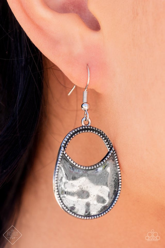 Rio Rancho Relic - Silver - Paparazzi Earring Image