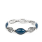 Garden Rendezvous - Blue - Paparazzi Bracelet Image