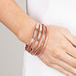 ​Stackable Shimmer - Copper - Paparazzi Bracelet Image