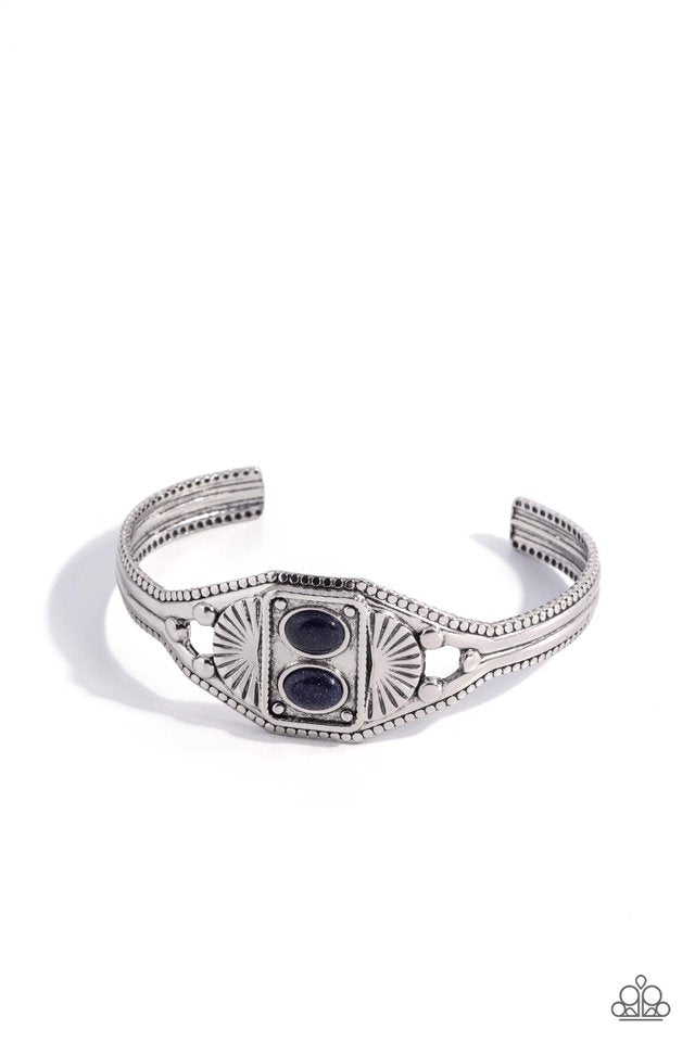 ​Aztec Allure - Blue - Paparazzi Bracelet Image