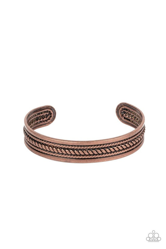 Urban Expedition - Copper - Paparazzi Bracelet Image