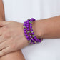 ​Vibrant Verve - Purple - Paparazzi Bracelet Image