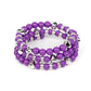 ​Vibrant Verve - Purple - Paparazzi Bracelet Image