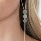 ​Bolo Beam - Silver - Paparazzi Earring Image